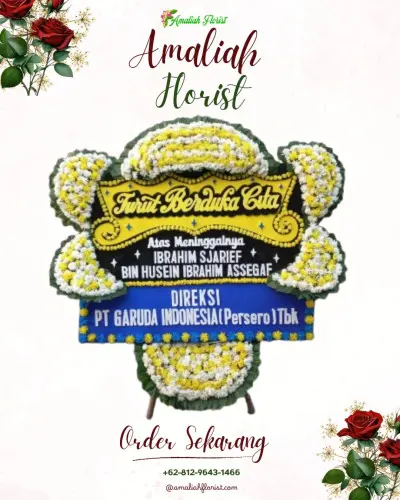 Papan Bunga Duka di Penyengat Rendah